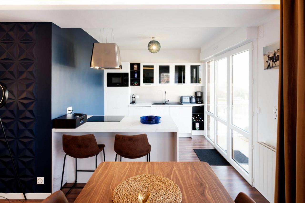 Le Luxe & Votre Vue Mer A Ouistreham Riva Bella ภายนอก รูปภาพ