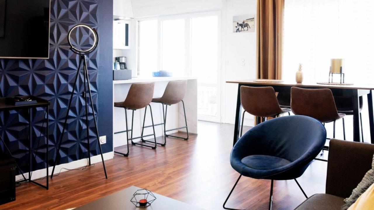 Le Luxe & Votre Vue Mer A Ouistreham Riva Bella ภายนอก รูปภาพ